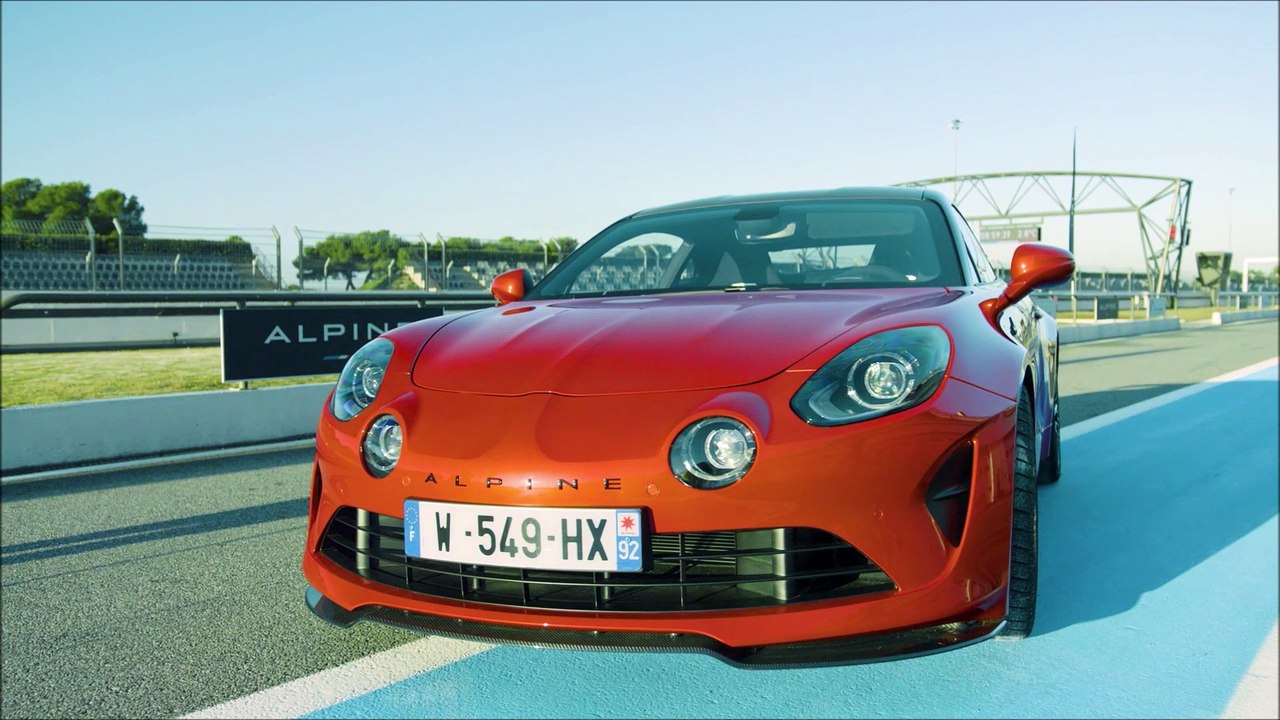 Alpine A110 S 2022 "pack aéro" (presentation)