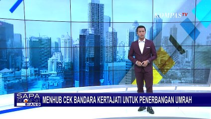 Video herunterladen: Ditemani Dubes Denmark, Menhub Cek Kesiapan Bandara Kertajati untuk Penerbangan Ibadah Umrah