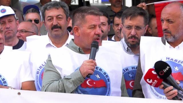 Bartın haberleri | Birlik Haber Sen, Ulus PTT Önünde Sorunlarını Anlattı: Eşit İşe Eşit Ücret Verilmesini İstiyoruz