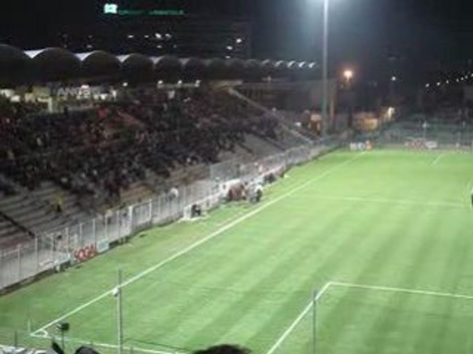 angers sedan  entree des joueurs  ligue 2