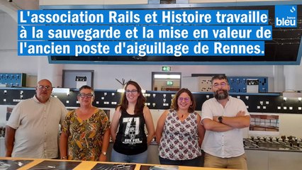 L'ancien poste d'aiguillage de la gare de Rennes