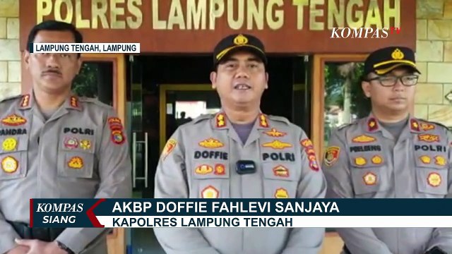 Aipda Rudi, Tersangka Polisi Tembak Polisi di Lampung Jalani Upacara Pemecatan Tak Dengan Homat
