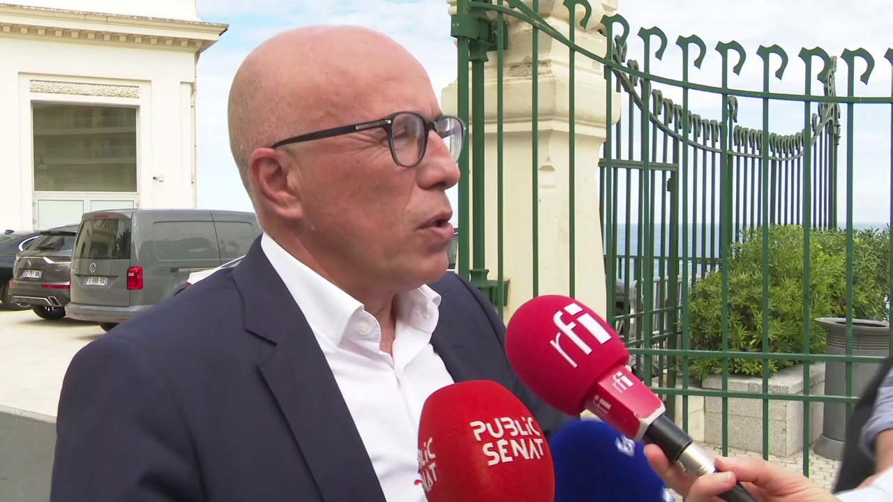 Présidence de LR : "Ce sont les militants qui votent, et personne d'autre." Eric Ciotti (LR)