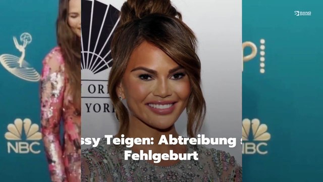 Chrissy Teigen: Abtreibung statt Fehlgeburt