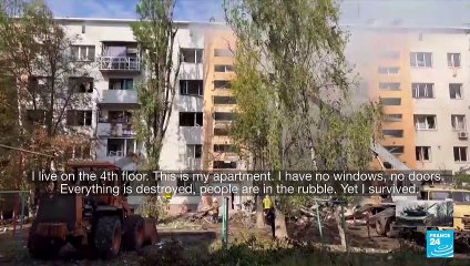 'Somehow' still alive: Bakhmut residents face daily shelling