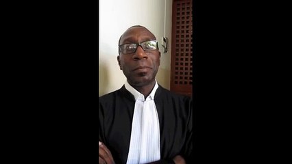 Me Troupé, avocat de la partie civile