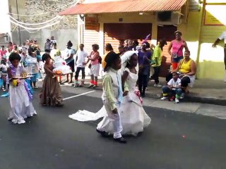 Les enfants du foyer rural de Roches Carrées