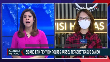 Ipda Arsyad Daiva Gunawan Jalani Sidang Kode Etik Terkait Pembunuhan Brigadir J