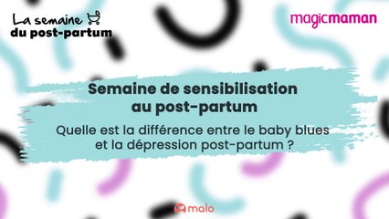Quelle différence entre le baby blues et la dépression post-partum ?