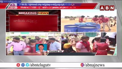 జాతీయ సమైక్యతా ర్యాలీలో .. ఎండకు స్పృహ కోల్పోయిన విద్యార్థులు || Manchiryala Dist || ABN Telugu