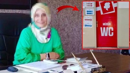 Müdürün kendisine özel yaptırdığı tuvalet ortalığı karıştırdı! İl Milli Eğitim önce "sehven" dedi, sonra inceleme başlattı