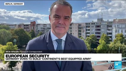 Scholz says Germany ready to take leading role in ensuring Europe's security