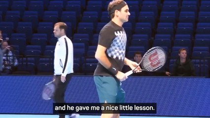 Icon and genius - de Minaur on retiring Federer