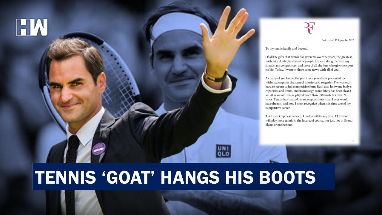 "24 Years Feels Like 24 Hours": Roger Federer Announces Retirement| Grand Slam| Twitter| Tennis