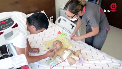 Çapraz nakil Kırgızistanlı 2 aileyi Antalya’da birbirine bağladı