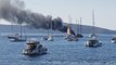 Son dakika haberleri! Bodrum'da teknede çıkan yangın KEGM ekiplerince söndürüldü
