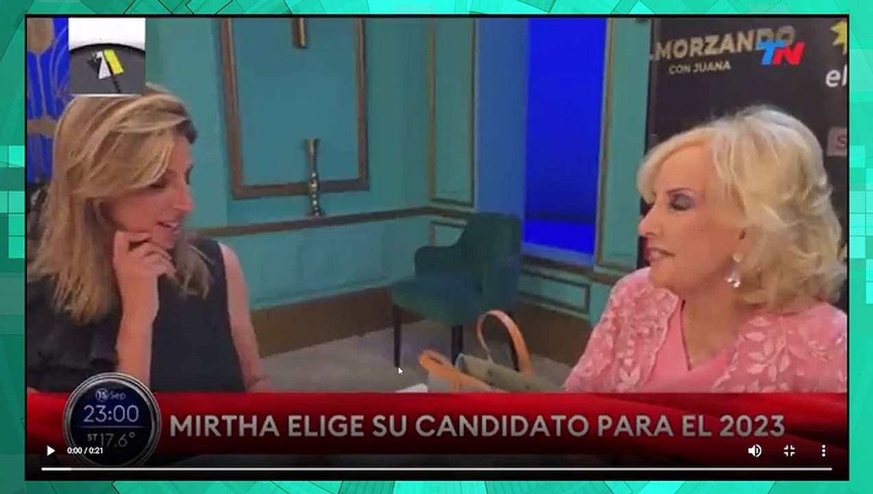 A quien vota Mirta Legrand