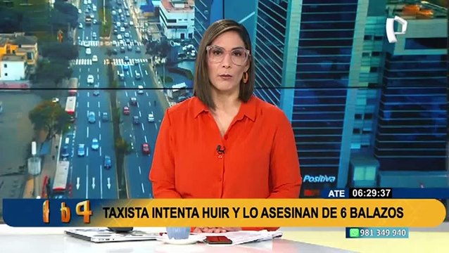 Huaycán: dos sicarios asesinan de seis disparos a joven taxista