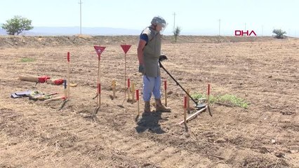 Son dakika haber | Cebrayıl'da mayınların etkisiz hale getirildiği anlar kameraya yansıdı