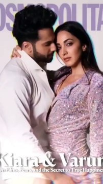 Kiss during Shoot - Kiara Advani - Varun Dhawan -शूट के दौरान किस - कियारा आडवाणी - वरुण धवन -قبلة أثناء التصوير - كيارا أدفاني - فارون داوان -