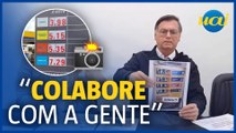 Bolsonaro pede fotos do preço dos postos de combustíveis