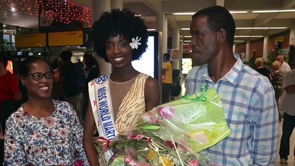 Arrivée Miss Monde Martinique