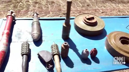 CNN TÜRK ekibi Karabağ’da: Canlı yayında mayın imhası