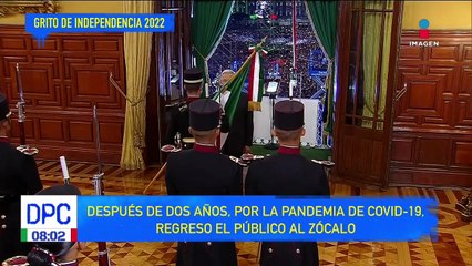 Grito de Independencia, así se vivió en el Zócalo de la CDMX