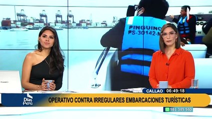Callao: Realizan operativo para formalizar unidades de transporte marítimo turístico