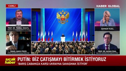 Putin'den 'Ukrayna' açıklaması: Biz çatışmayı bitirmek istiyoruz