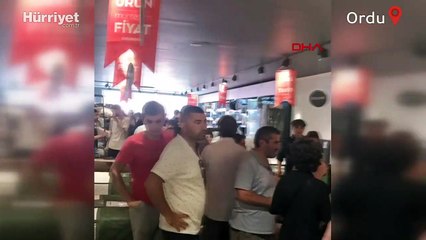 Ordu’da mağaza açılışında indirimli telefon izdihamı... Karakolluk oldular
