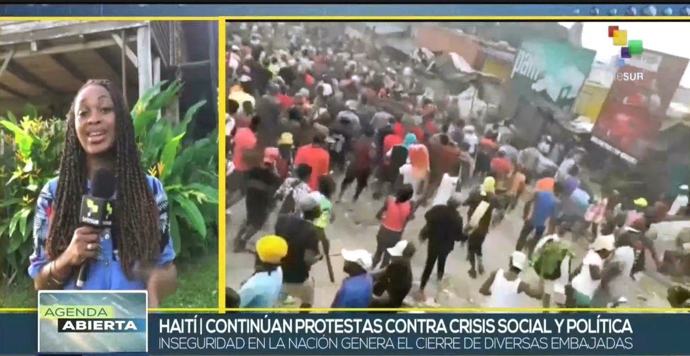 Protestas en Haití exigen la renuncia del Primer Ministro interino