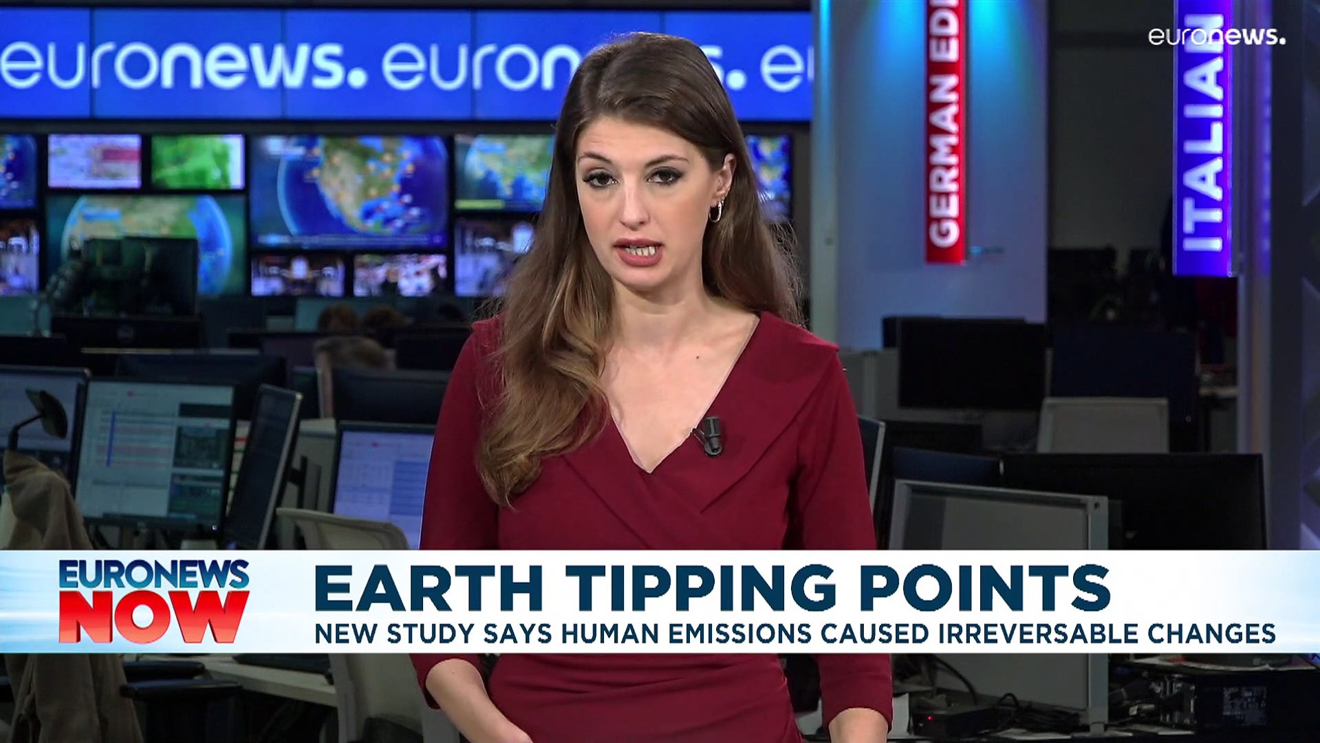 Earth on the brink of passing climate 'tipping points' if global warming continues at curr