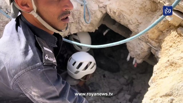 ما أصعبها من مهمة .. فرق البحث والإنقاذ تبحث عن آخر المحاصرين تحت أنقاض بناية اللويبدة