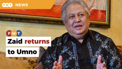 Zaid heads back to Umno for ‘reforms from within’
