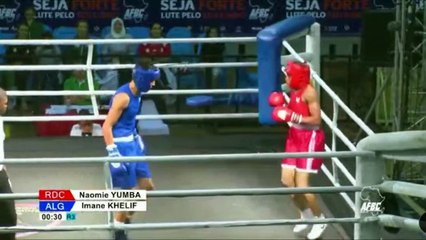Boxe : Imane Khelif s'impose en 1/2 finale des Championnats d'Afrique Mozambique 2022