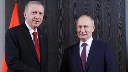 Cumhurbaşkanı Erdoğan, Özbekistan'da Putin'le görüştü