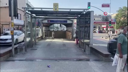 İstanbul’da tramvay paniği! Her yeri duman kapladı, yolcular indirildi