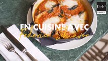 En cuisine avec Federico Schiavon et sa recette d’aubergines « alla parmigiana »