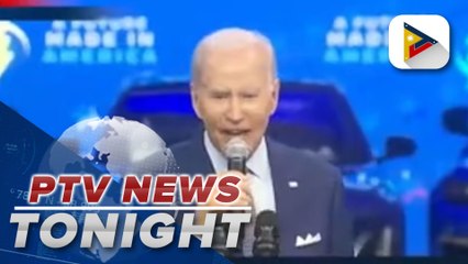 Biden pushes electric cars at Detroit auto show