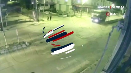 İYİ Partili Gençlik Kolları Başkanının karıştığı feci kaza kamerada!