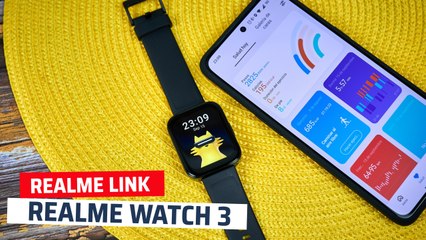 Así funciona la app realme Link en el realme Watch 3