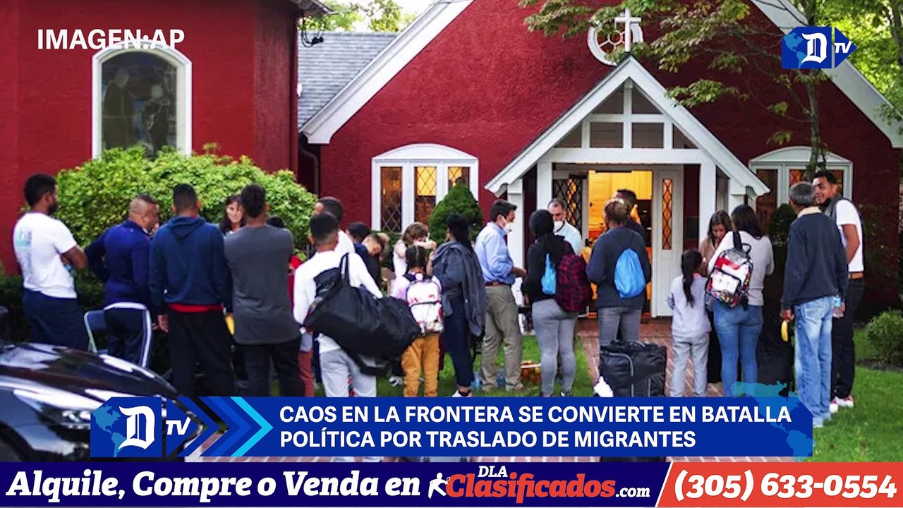Caos en la frontera se convierte en batalla política por traslado de migrantes | El Diario en 90 segundos