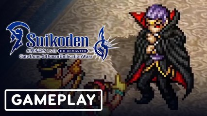 Suikoden I & II HD Remaster Gate Rune and Dunan Unification Wars | Exclusive Neclord Boss Gameplay