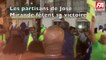 Les partisans de José Mirande fêtent sa victoire