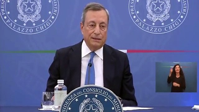 Gas, Draghi: Rigassificatore Piombino essenziale - Video