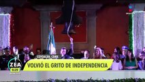 Lía Limón encabeza ceremonia cívica del Grito de Independencia en la Álvaro Obregón