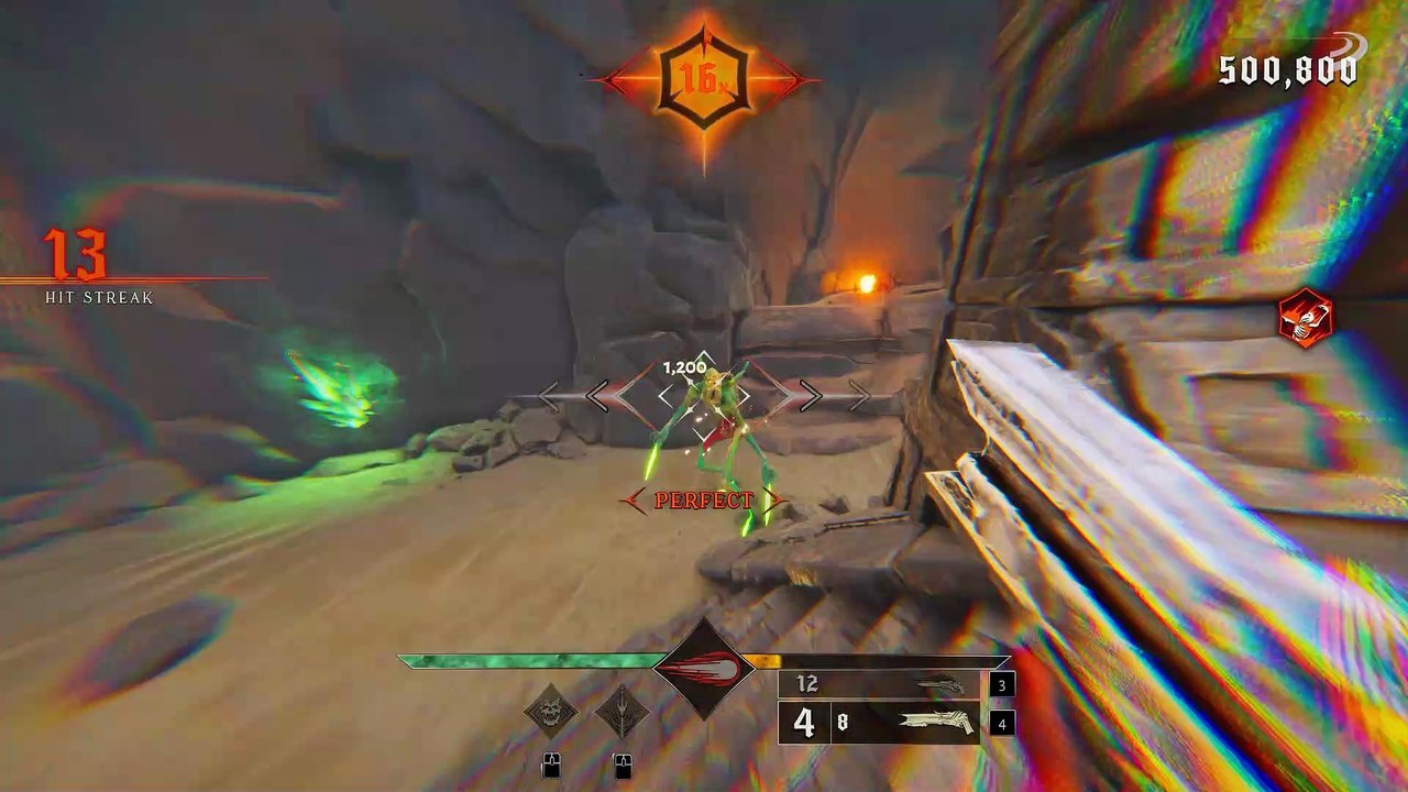 Gameplay de Metal: Hellsinger