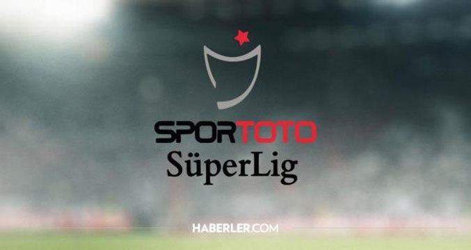 GÜNCEL Süper Lig fikstürü! Süper Lig puan durumu, fikstür! Süper Lig'de bu hafta hangi maçlar var? İşte Süper Lig 7. hafta maçları