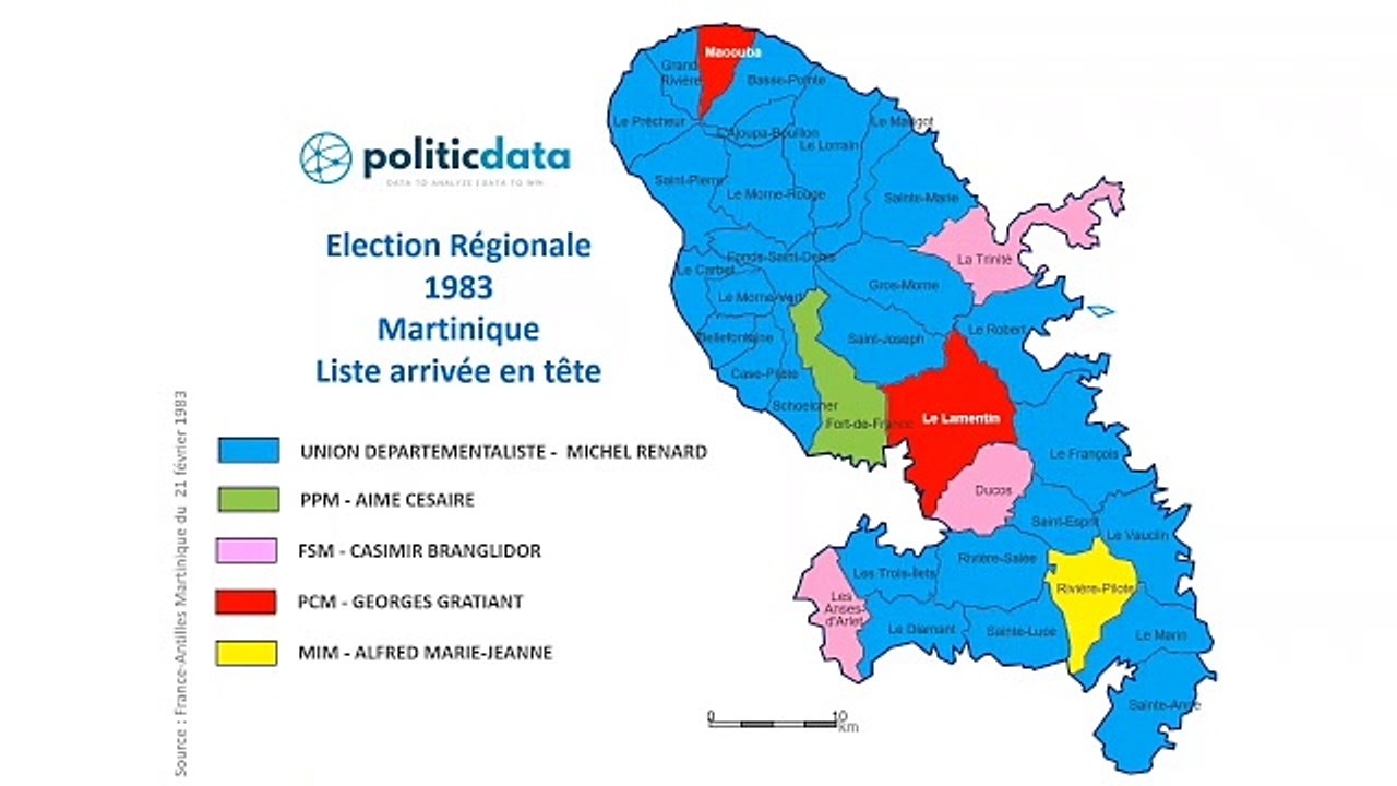 Election régionale 1983 /PoliticData